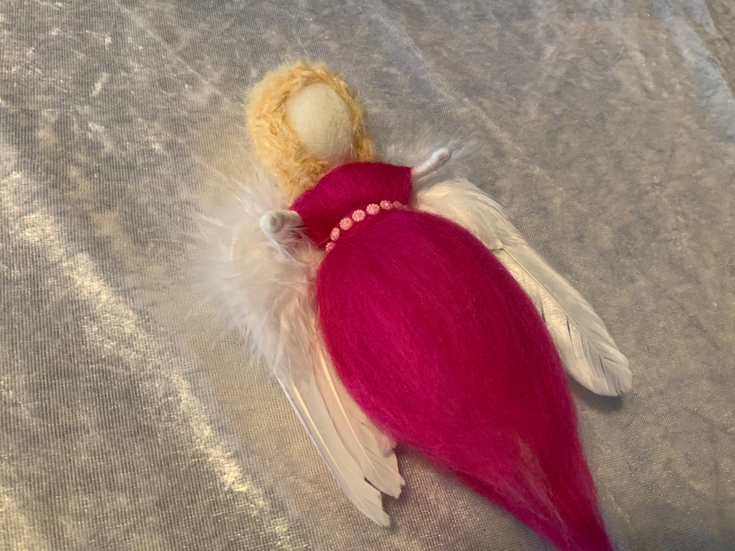 Schutzengel Handgemacht in Pink