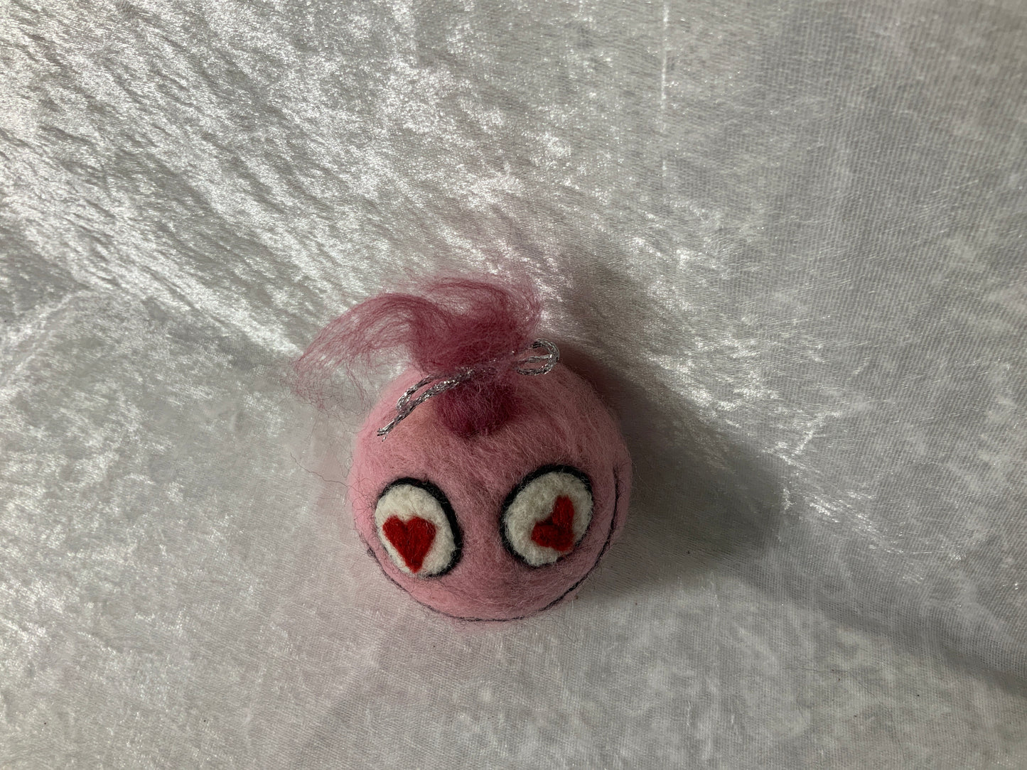 Kleine Smileys Dame in Rosa