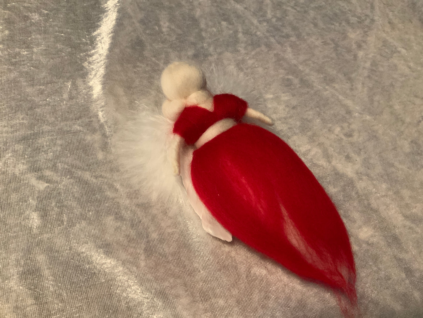 Schutzengel Handgemacht Rot