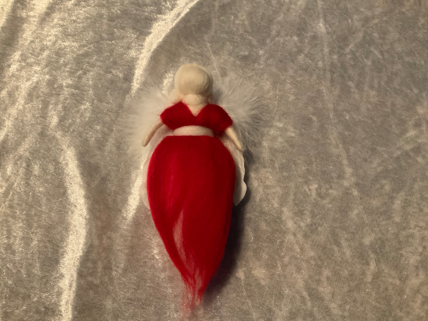 Schutzengel Handgemacht Rot