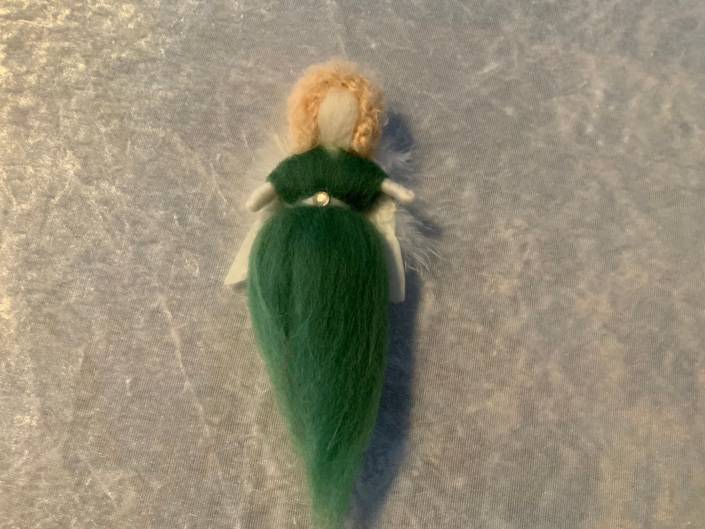 Schutzengel Handgemacht in Grün