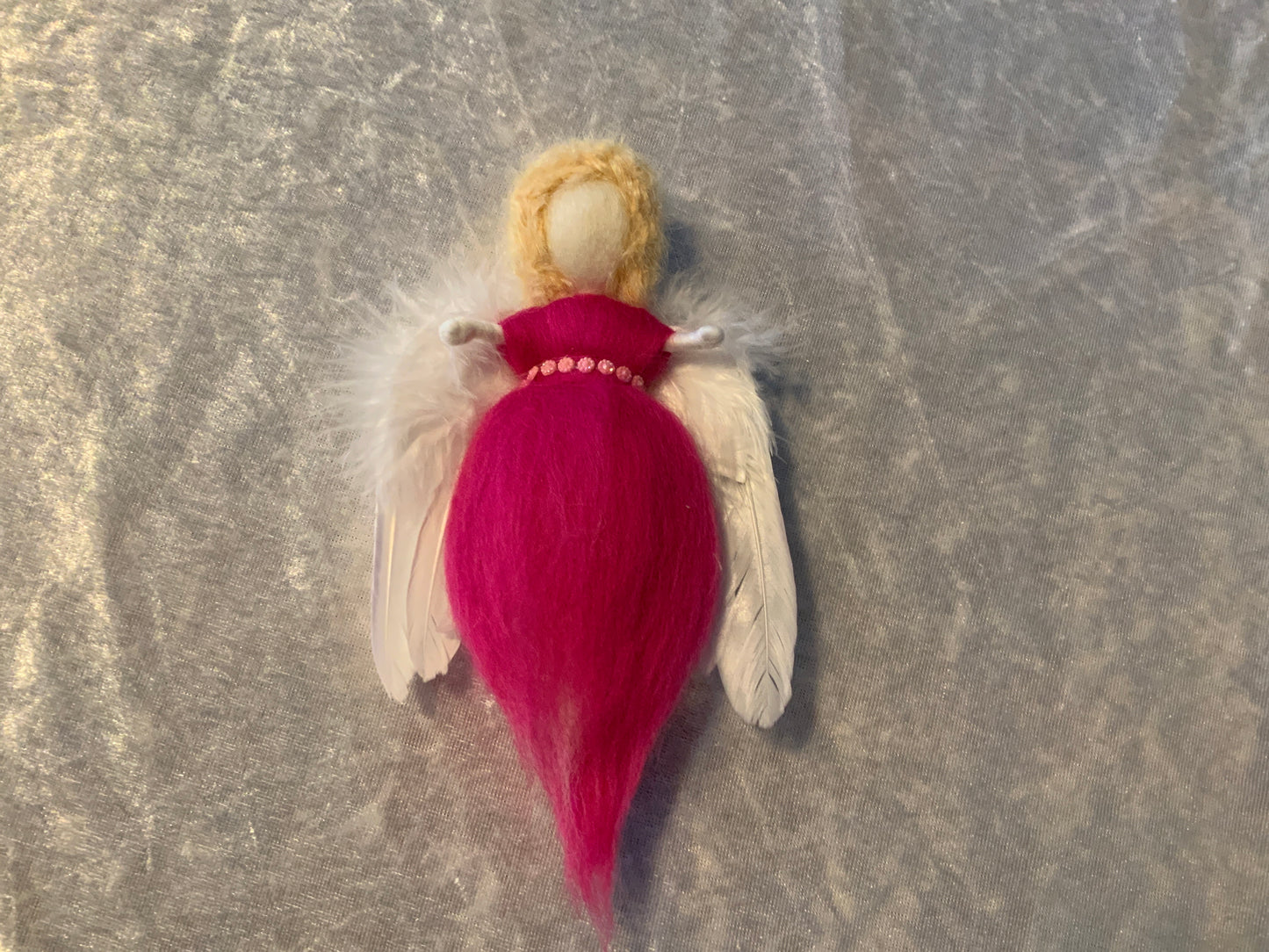 Schutzengel Handgemacht in Pink