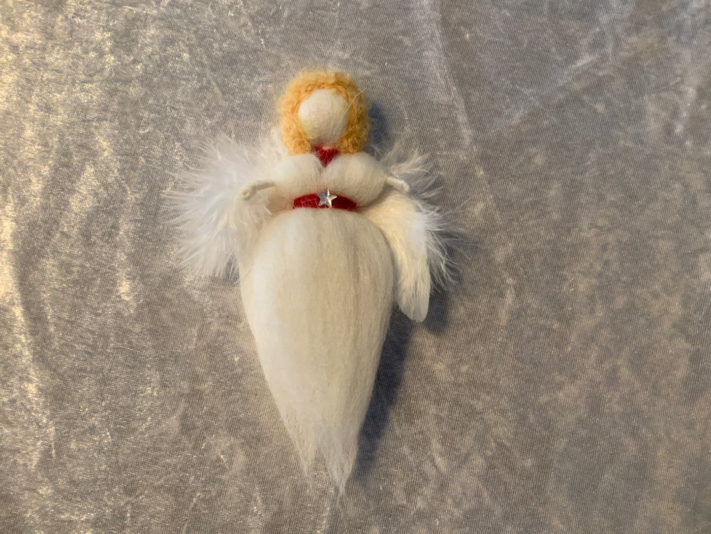 Schutzengel Handgemacht in Weiß