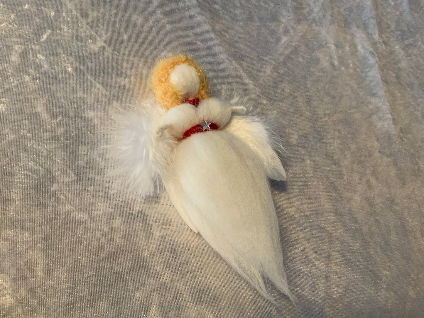 Schutzengel Handgemacht in Weiß